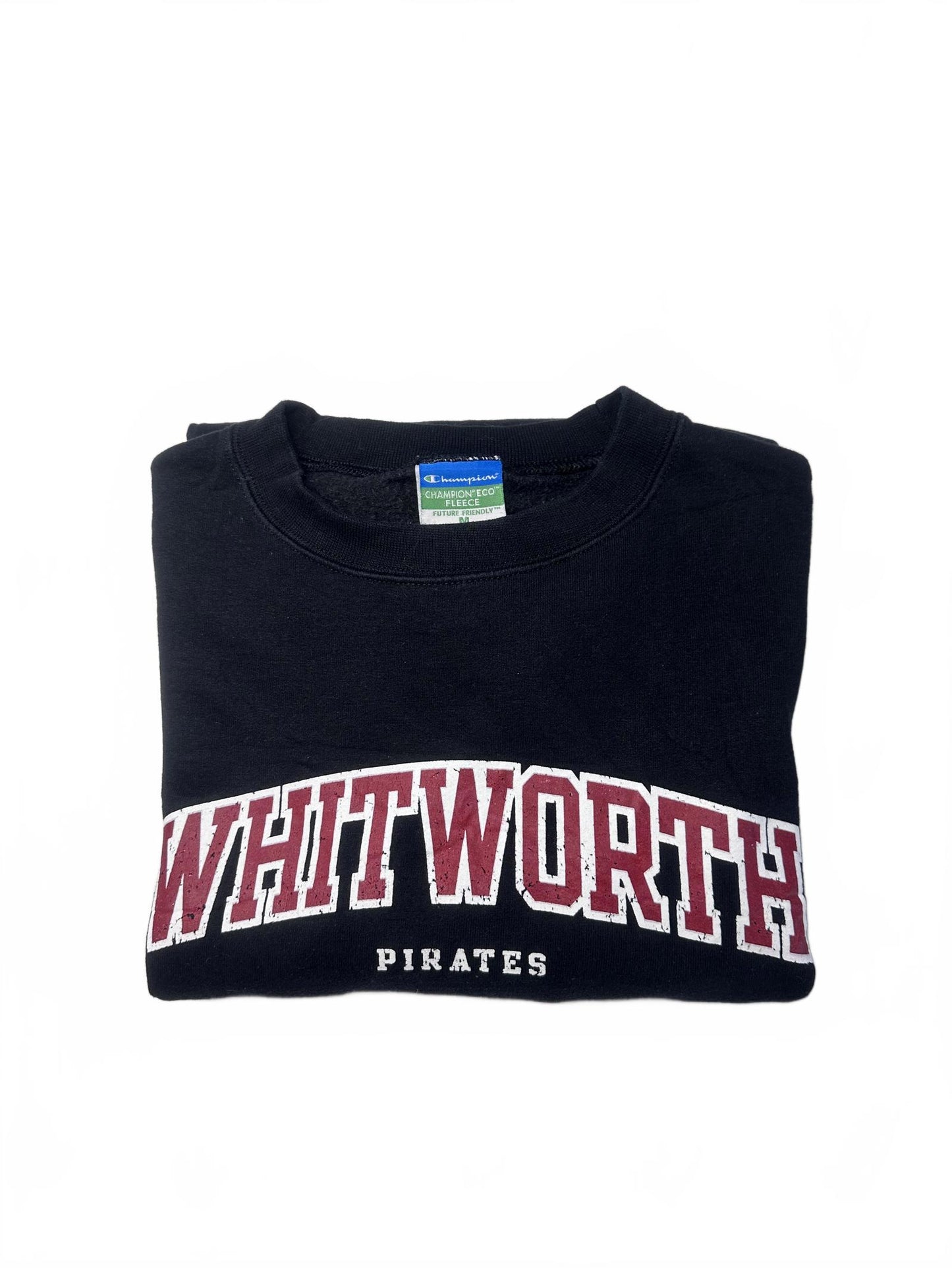 Vintage Champion Whitworth Pirates Sweatshirt Medium
