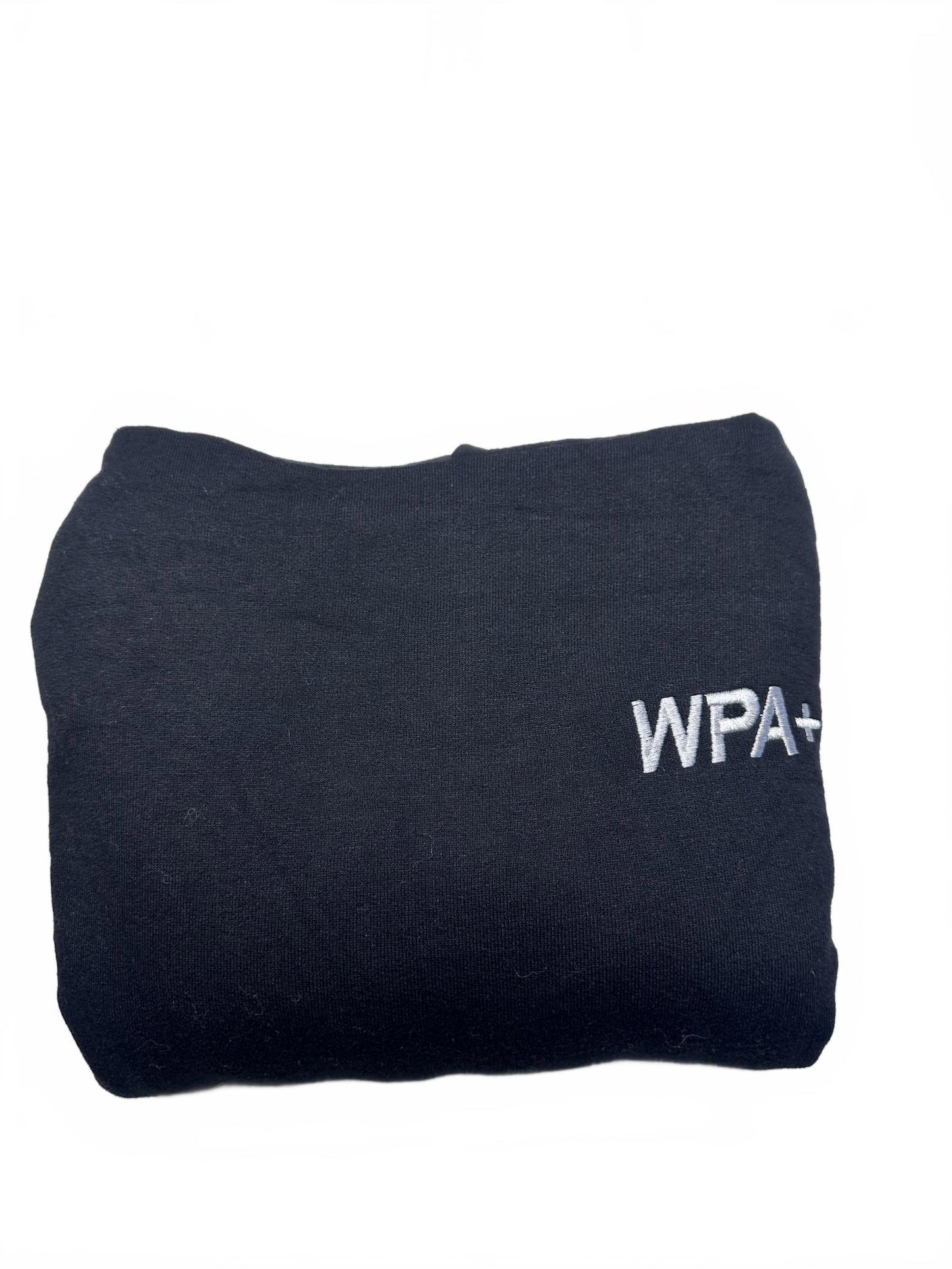 Vintage Champion WPA+ Black Hoodie Large