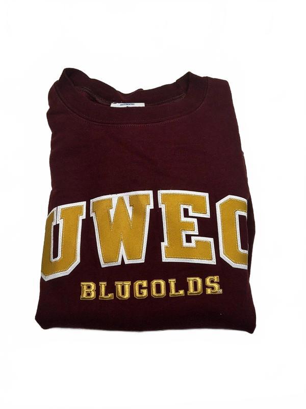 Vintage Champion UWEC Blugolds Crewneck – Maroon Small