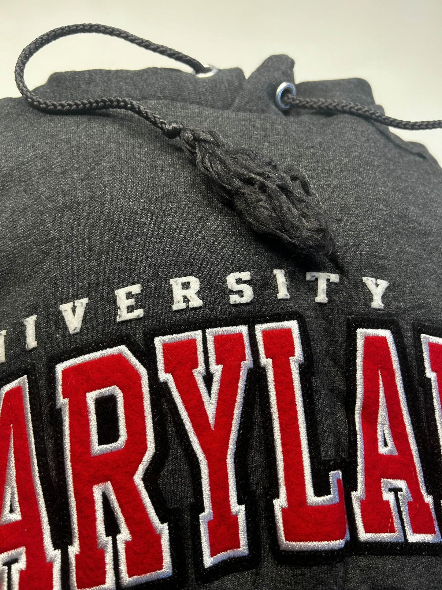 Vintage Champion University of Maryland Hoodie XS – Grey