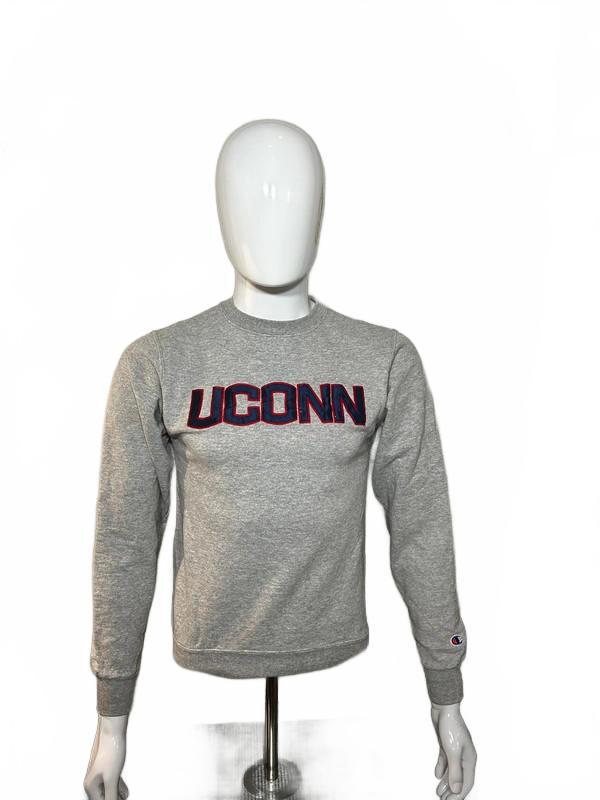 Champion UConn Grey Sweatshirt XS Vintage Crewneck