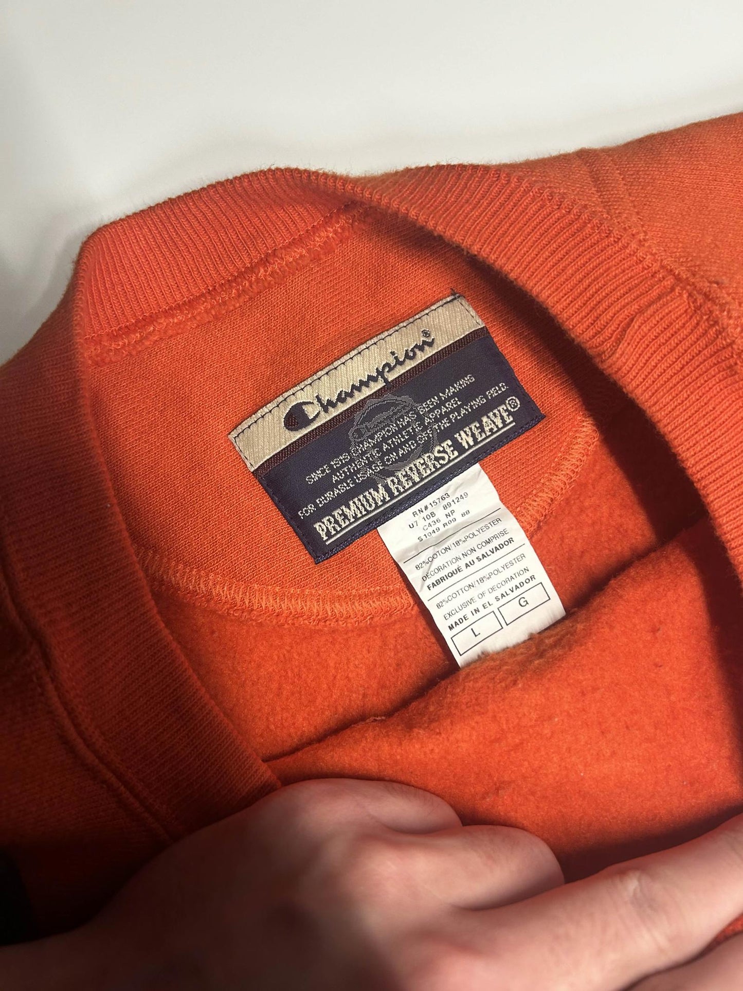 Vintage Champion Crewneck Sweatshirt “The Con Resurrected