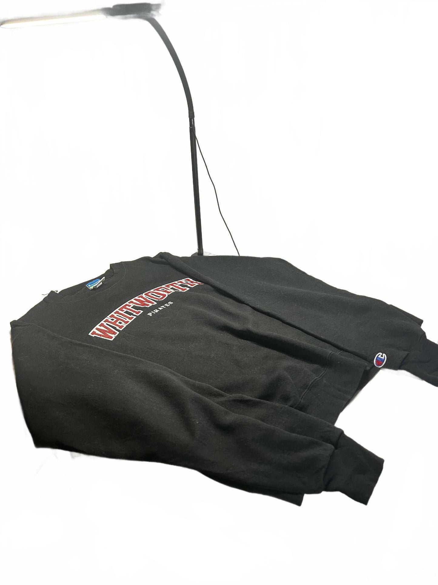 Vintage Champion Whitworth Pirates Sweatshirt Medium