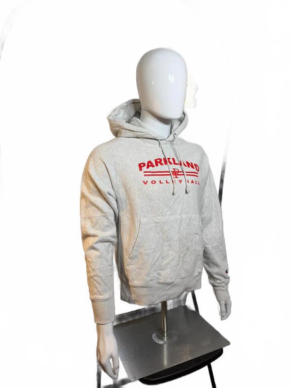 Vintage Champion Parkland Volleyball Hoodie – Grey Small