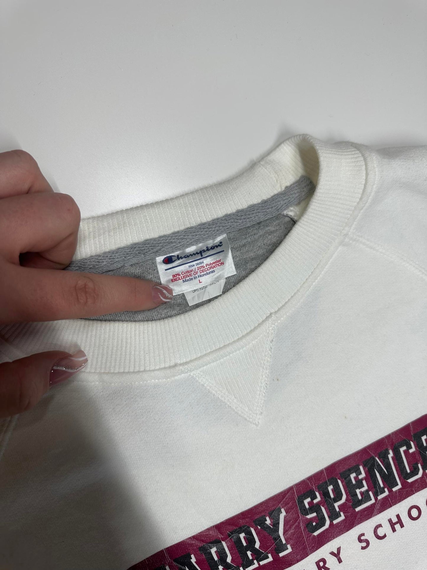 Vintage Champion Harry Spencer Sweatshirt Small