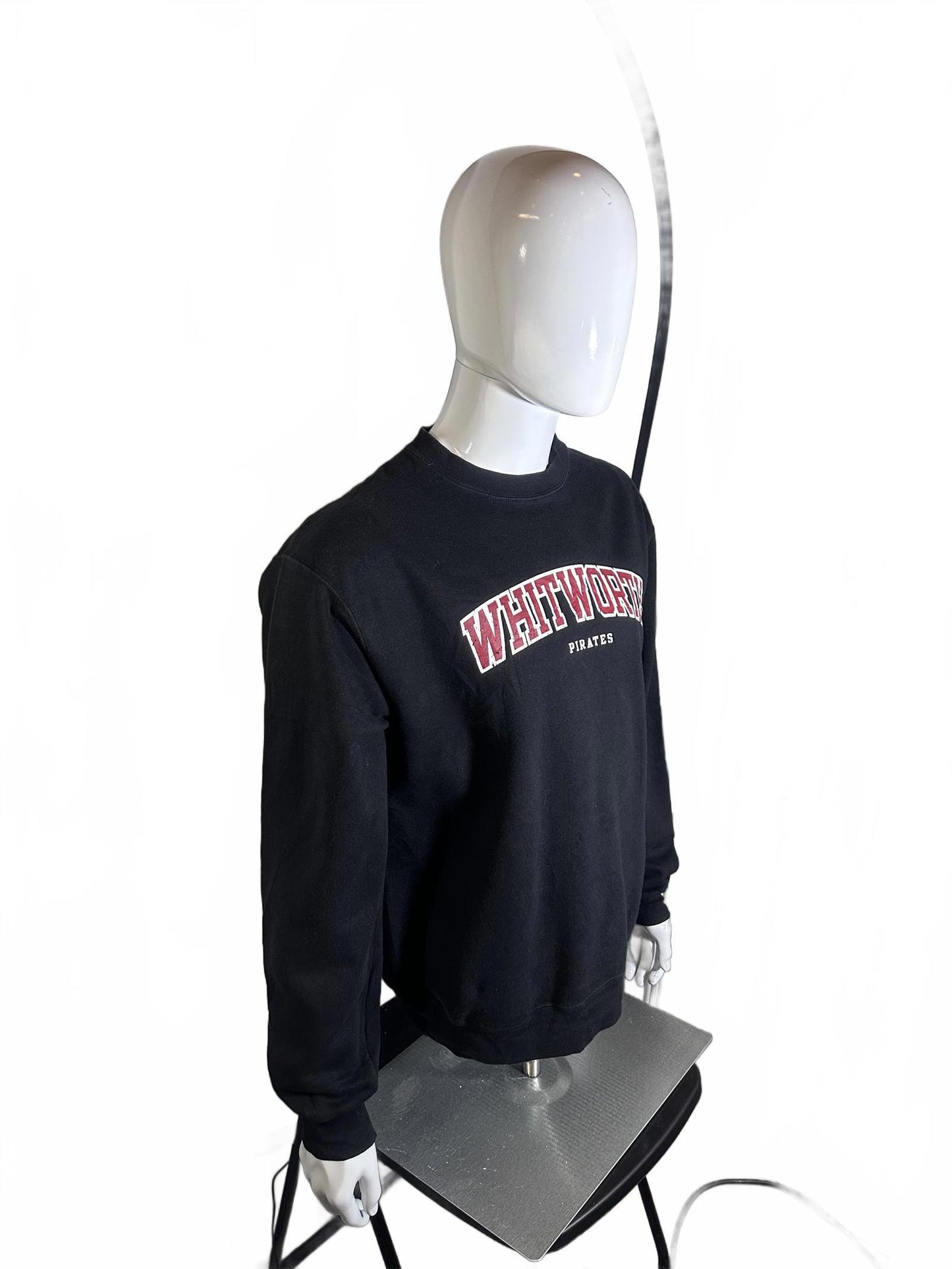 Vintage Champion Whitworth Pirates Sweatshirt Medium