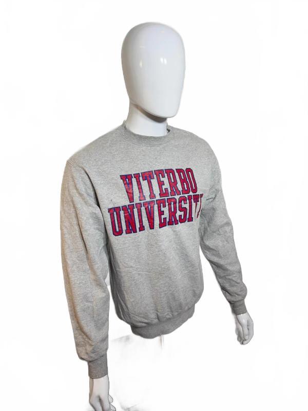 Vintage Champion Viterbo University Sweatshirt – Grey Medium