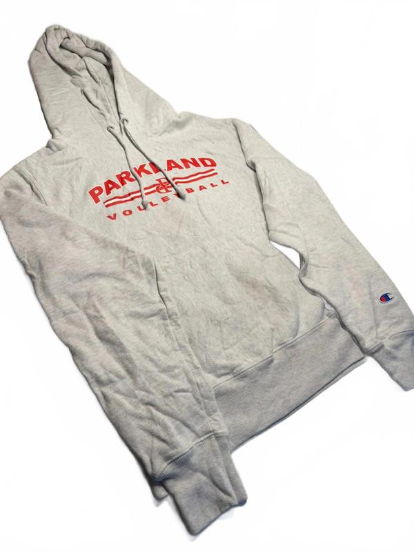 Vintage Champion Parkland Volleyball Hoodie – Grey Small