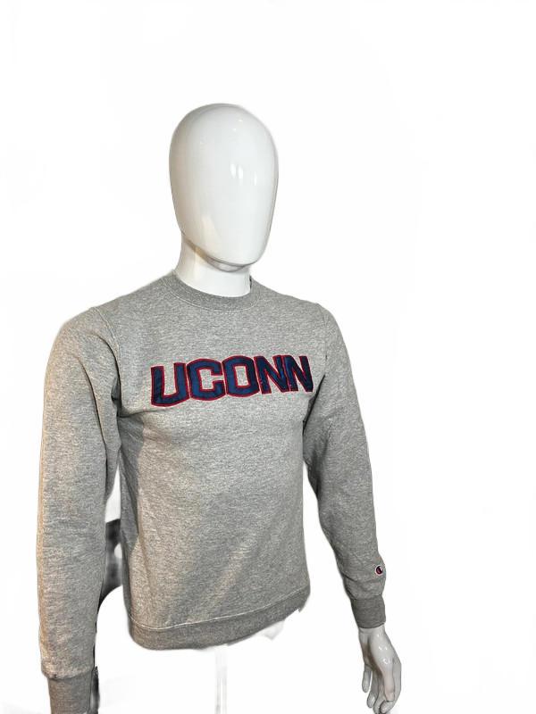 Champion UConn Grey Sweatshirt XS Vintage Crewneck