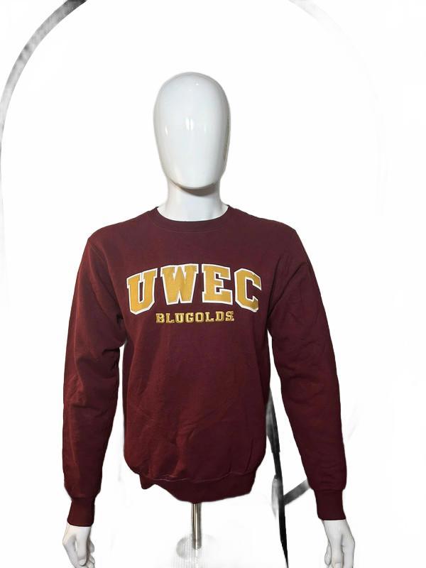 Vintage Champion UWEC Blugolds Crewneck – Maroon Small