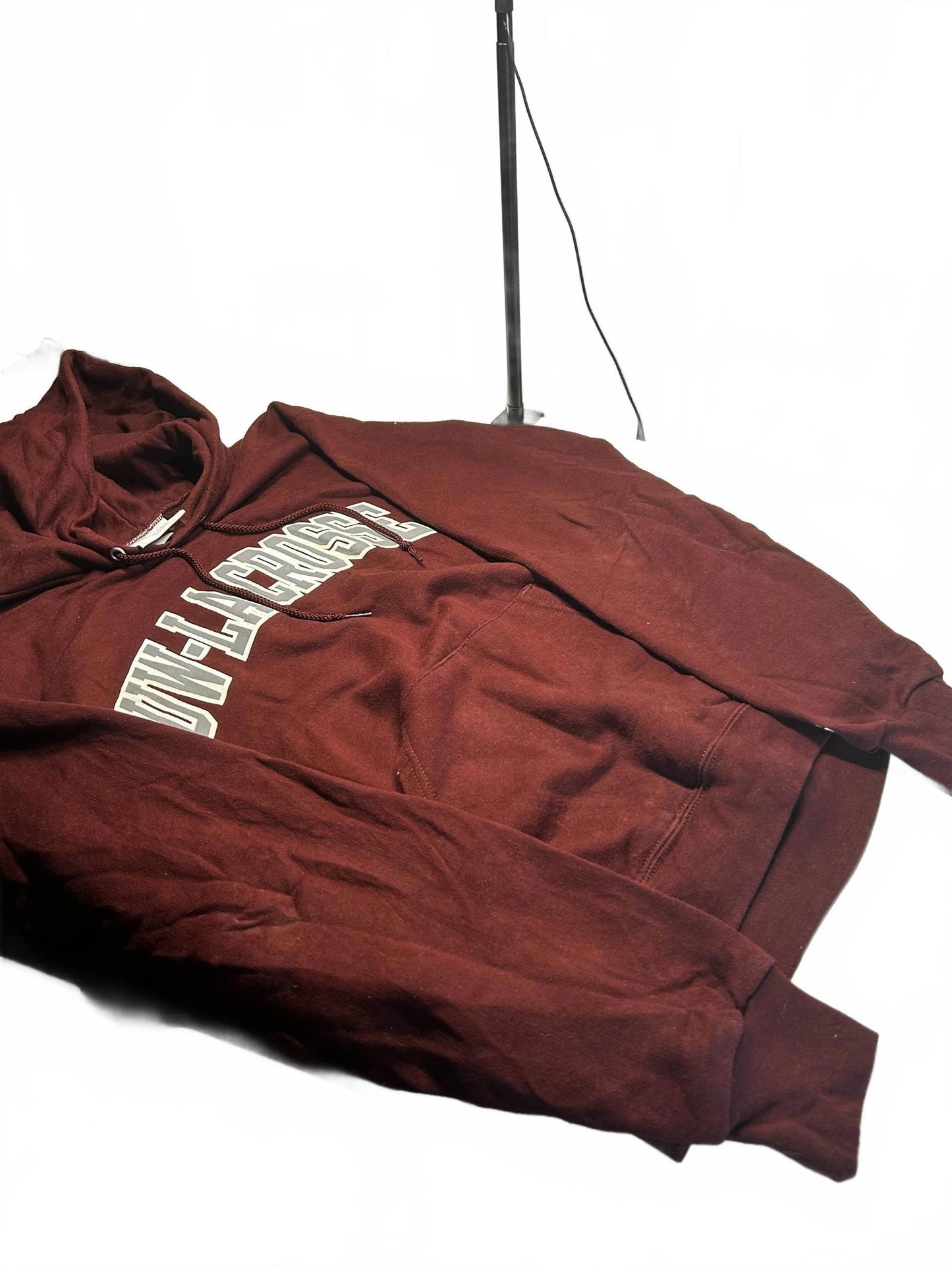 Vintage Champion UW-La Crosse Hoodie Medium Maroon
