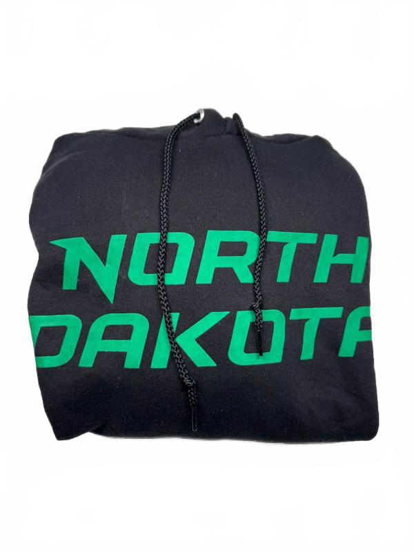 Vintage Champion North Dakota Hoodie – Black XXL
