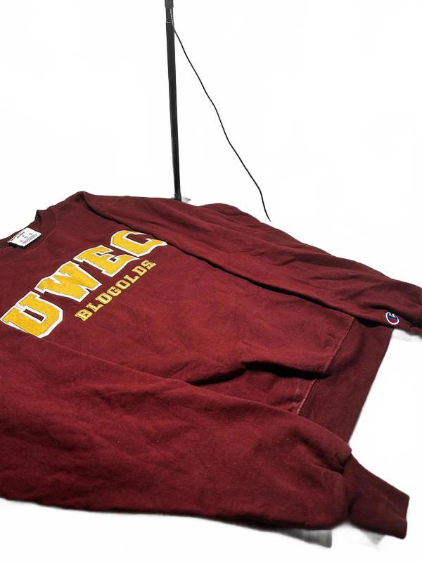 Vintage Champion UWEC Blugolds Crewneck – Maroon Small