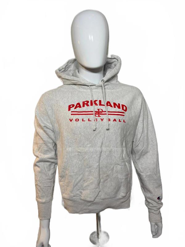 Vintage Champion Parkland Volleyball Hoodie – Grey Small
